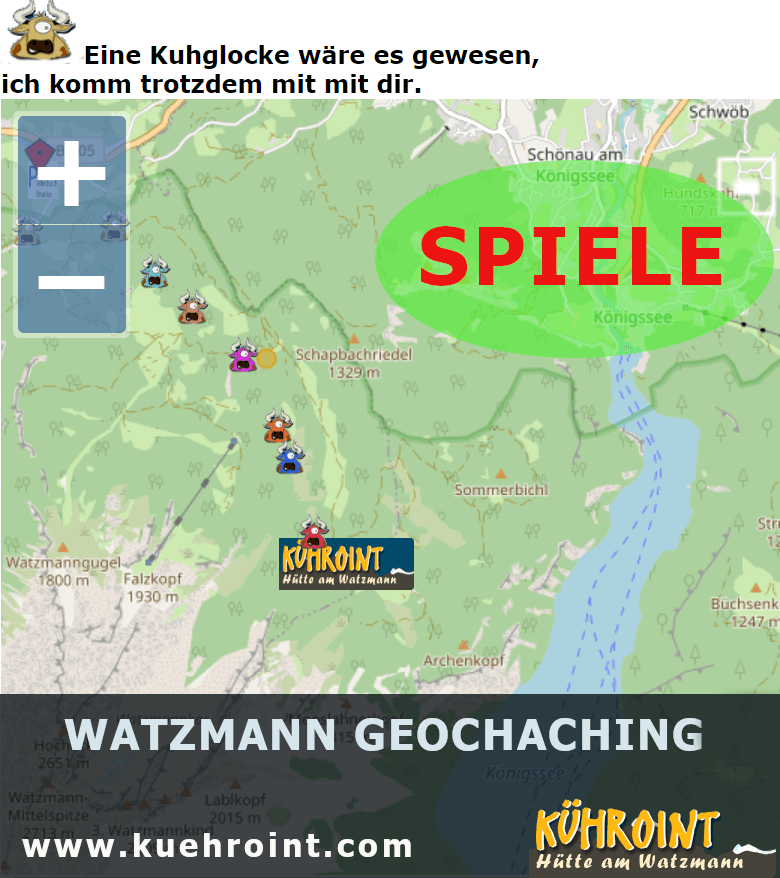 Wanderkarten für den Watzmann